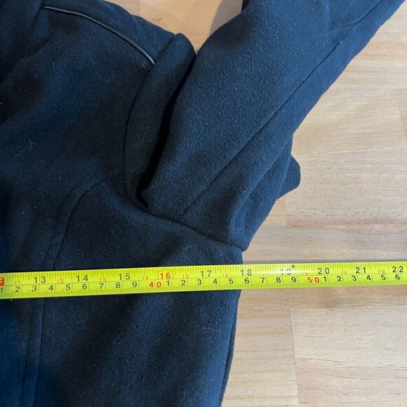 Maralyn & Me Winter Cold Weather Parka Coat Small Black 6954ME-E9 - Picture 8 of 9